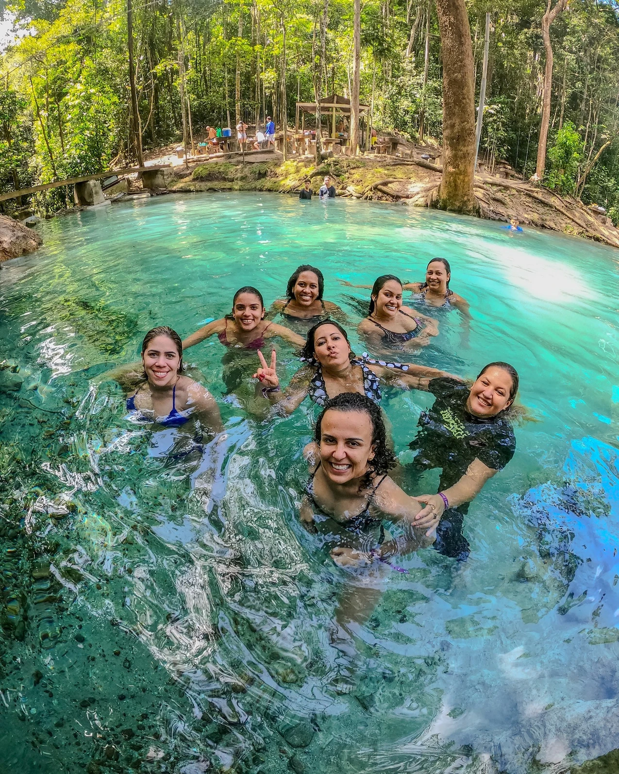 Conheça a Nascente do Rio Guaxuma, o Lago Azul em Coruripe/AL — foto 1